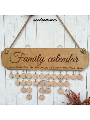 Rodinný kalendář