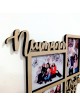 A photo frame with its own name and event