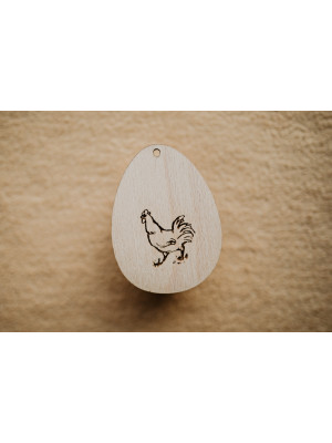 Velikonoční baňka - kuřátko