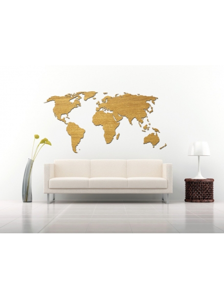 World map 180 x 100 cm
